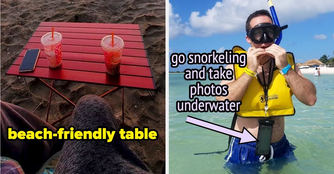 28 Useful Items For Summer Beach Trips