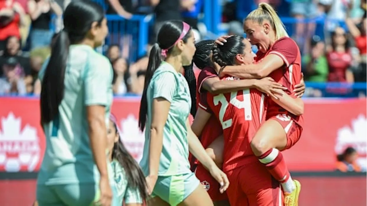 Leon, Lacasse lead Canadian women's soccer team past Mexico in pre-Olympic friendly