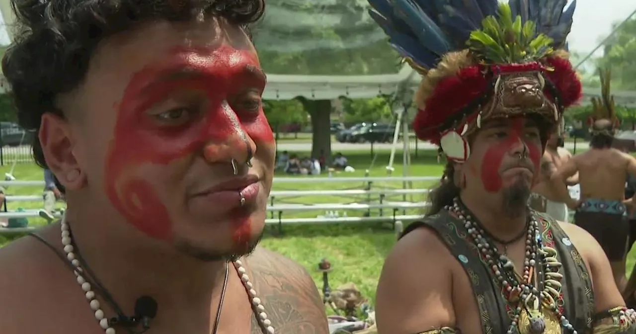 Chicago's Puerto Rican community welcomes indigenous Taíno council sharing history, culture