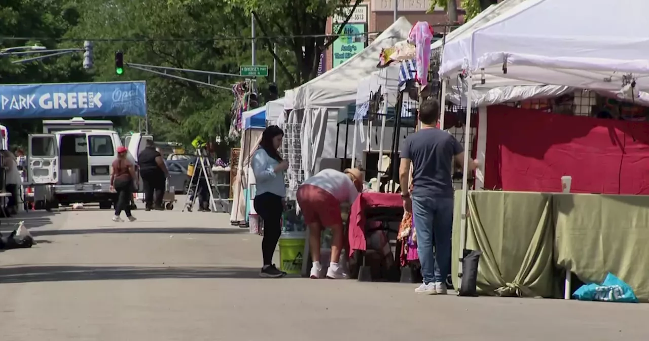 Food, craft vendors, and festivity abound at Chicago's Lincoln Park Greek Fest