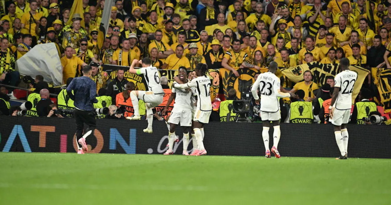 Real Madrid defeats Borussia Dortmund 2-0 to claim Champions League title