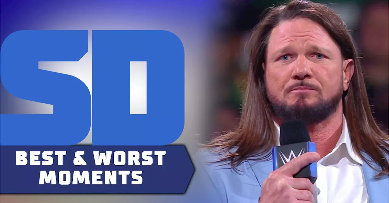 WWE SmackDown: Best and Worst Moments - AJ's Retirement Fake-Out, Queen Nia, and More