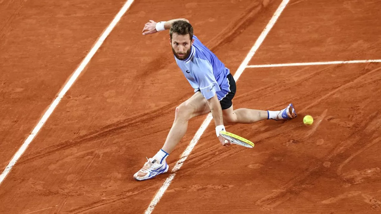 Moutet, chi è l'avversario di Sinner al Roland Garros