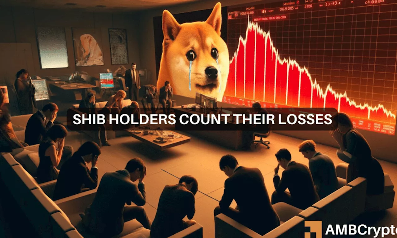 Shiba Inu: Over 800,000 SHIB holders are at a loss