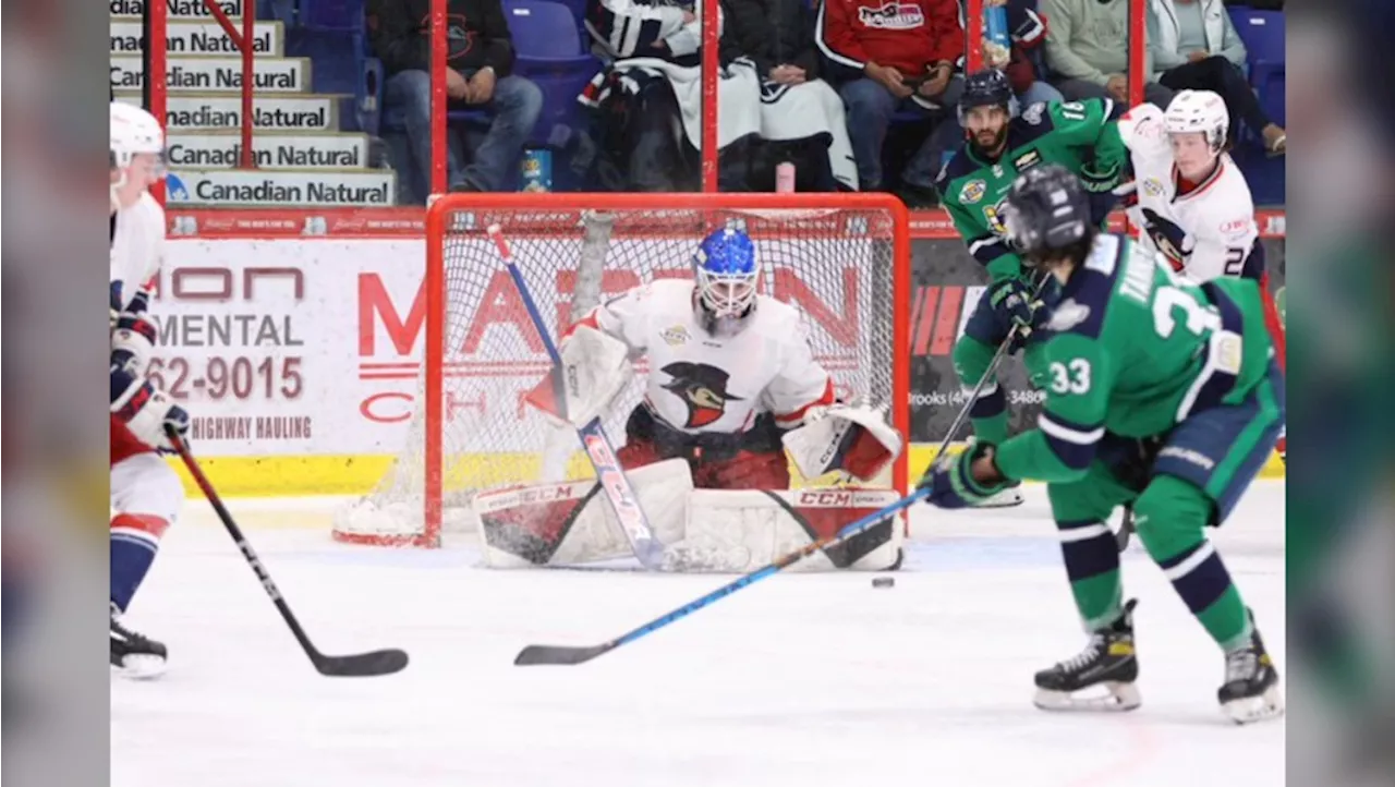 Brooks strikes first in Rocky Mountain Challenge, topping Surrey 5-2