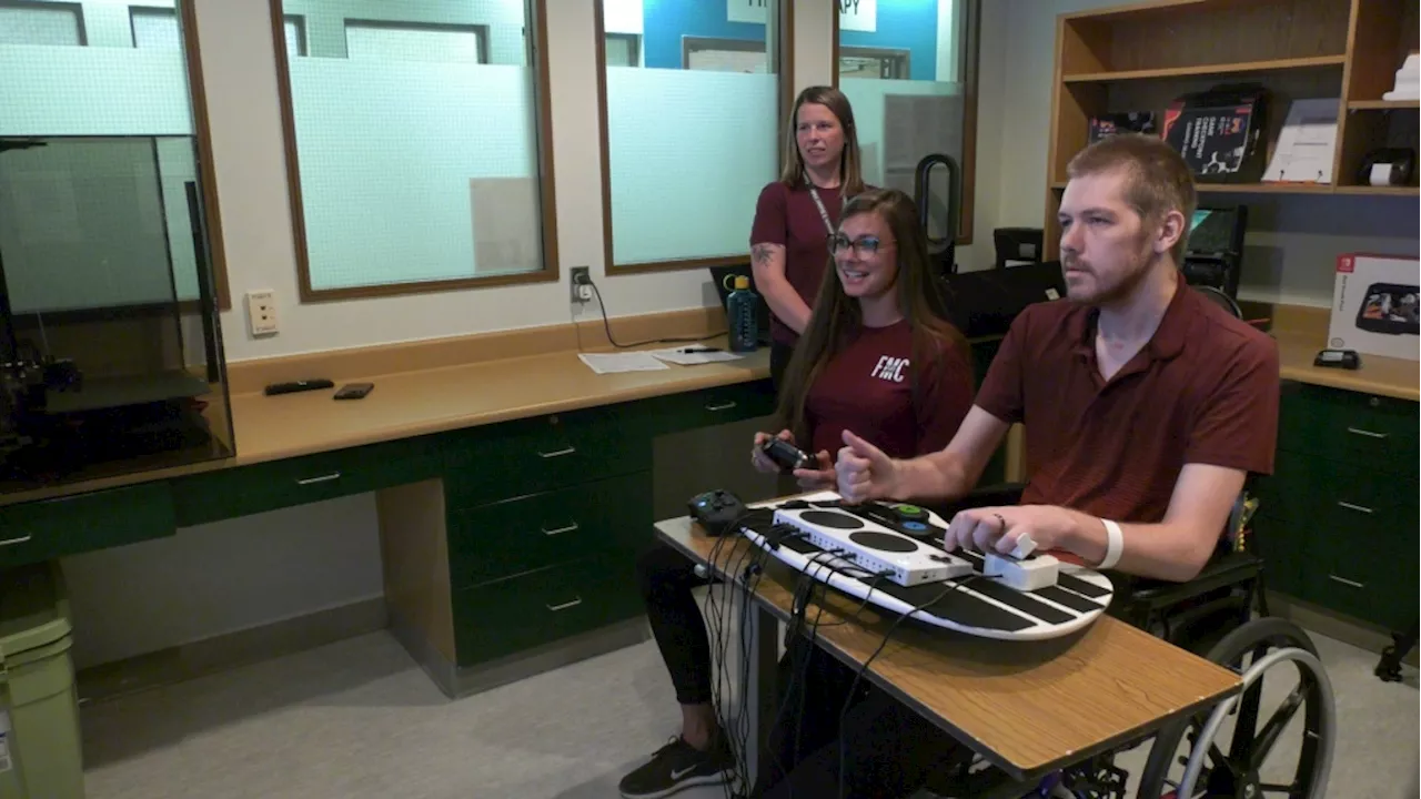 'A lot of function has been coming back': Hospital uses video games in patient rehab