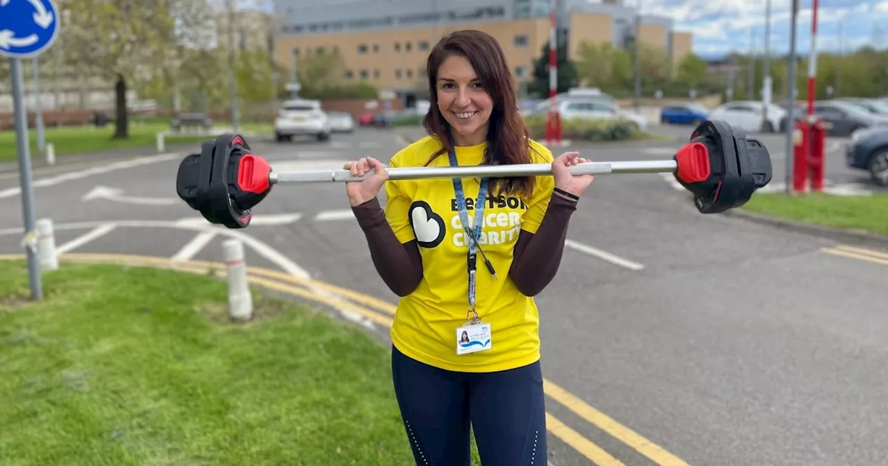 Cancer doc lifts pounds to raise pounds for charity's 10th birthday