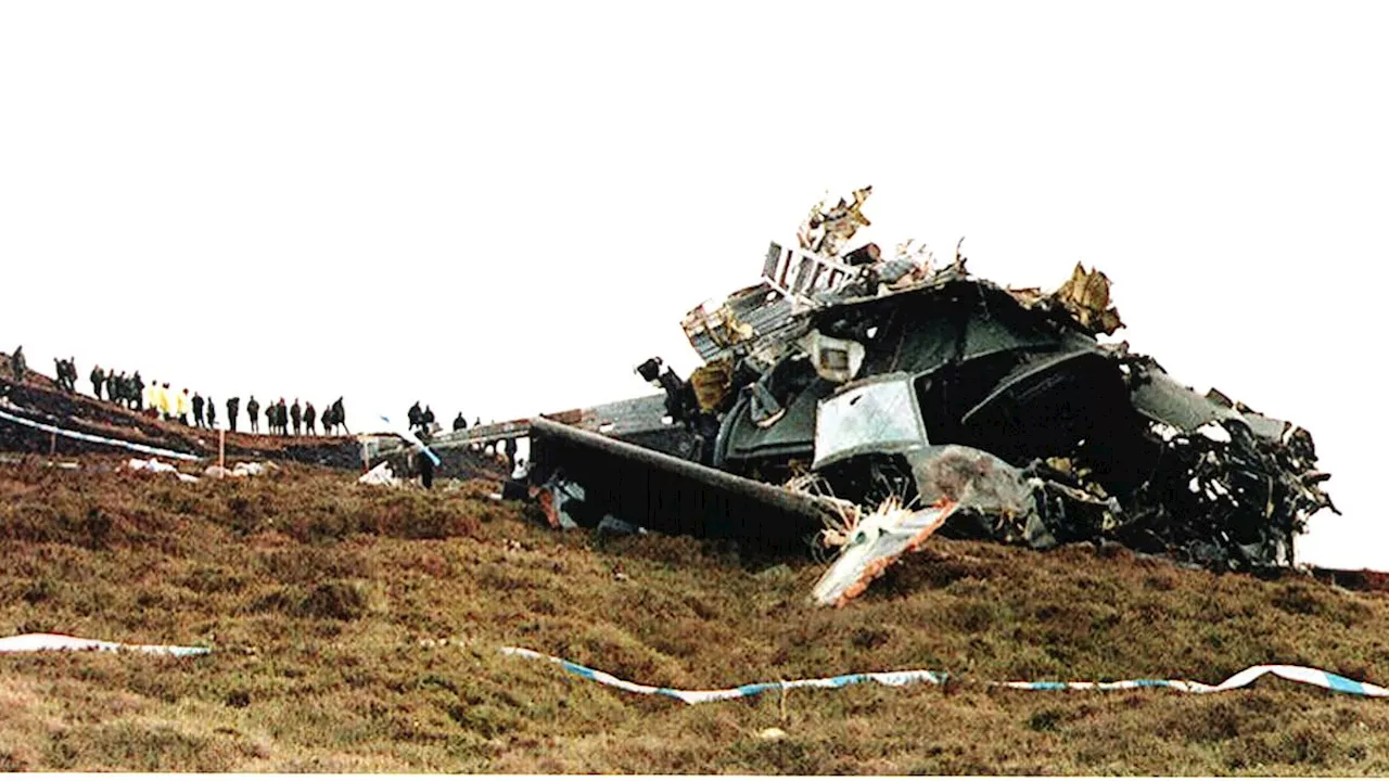 Amid swirling fog, a huge Chinook helicopter smashed into the mountainside at the Mull of Kintyre:...