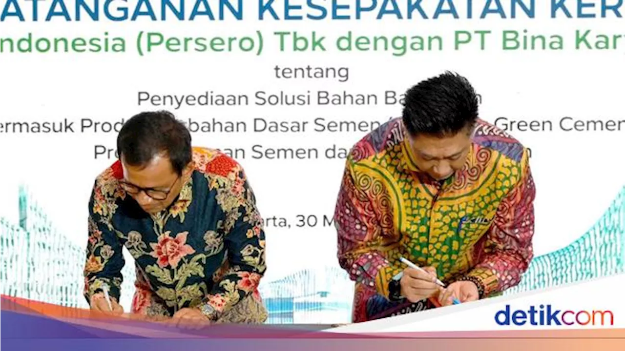 SIG dan Bina Karya Kerja Sama Penyediaan 'Semen Hijau' untuk Proyek IKN