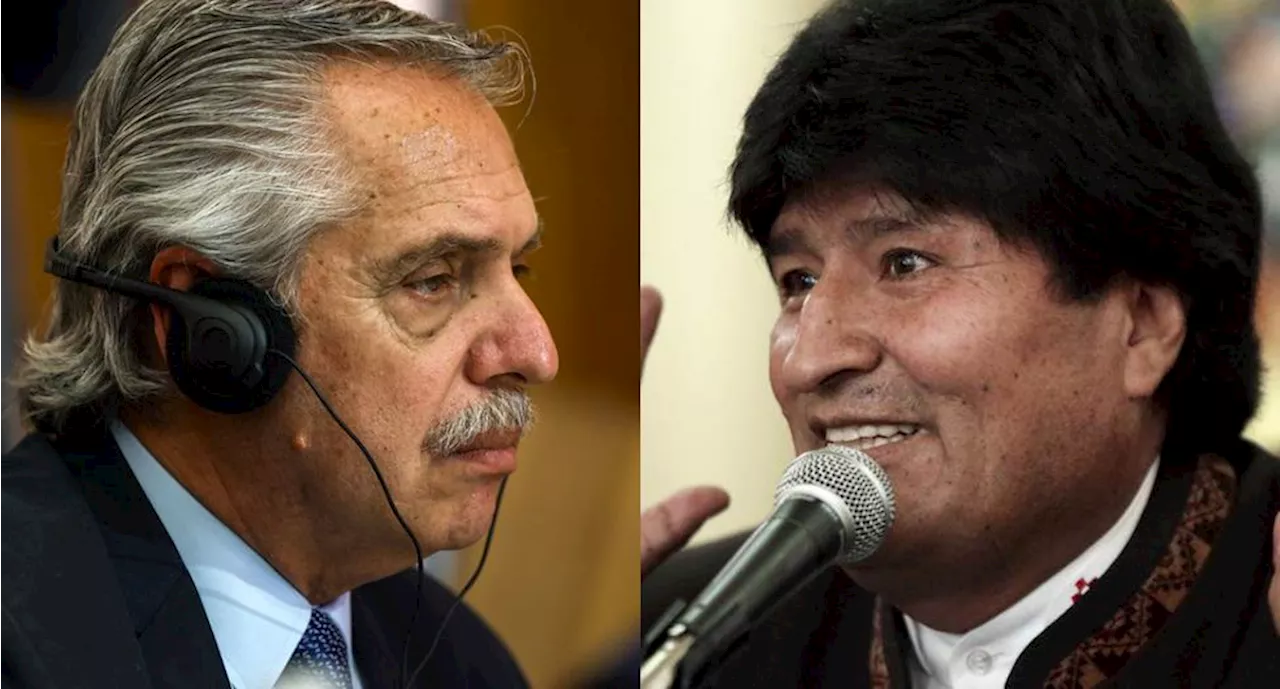 Expresidentes Alberto Fernández y Evo Morales encabezan misión electoral en México