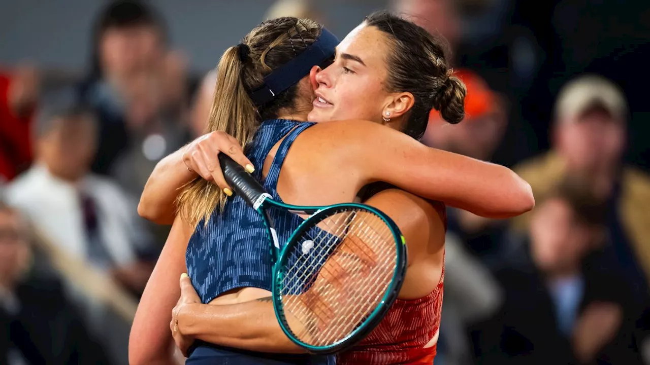 French Open 2024: Sabalenka and Badosa are fierce rivals on court -- and close friends off it