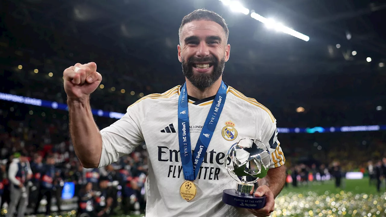 Carvajal, Modric, Kroos e Nacho da record! 6 Champions vinte in carriera : come Gento