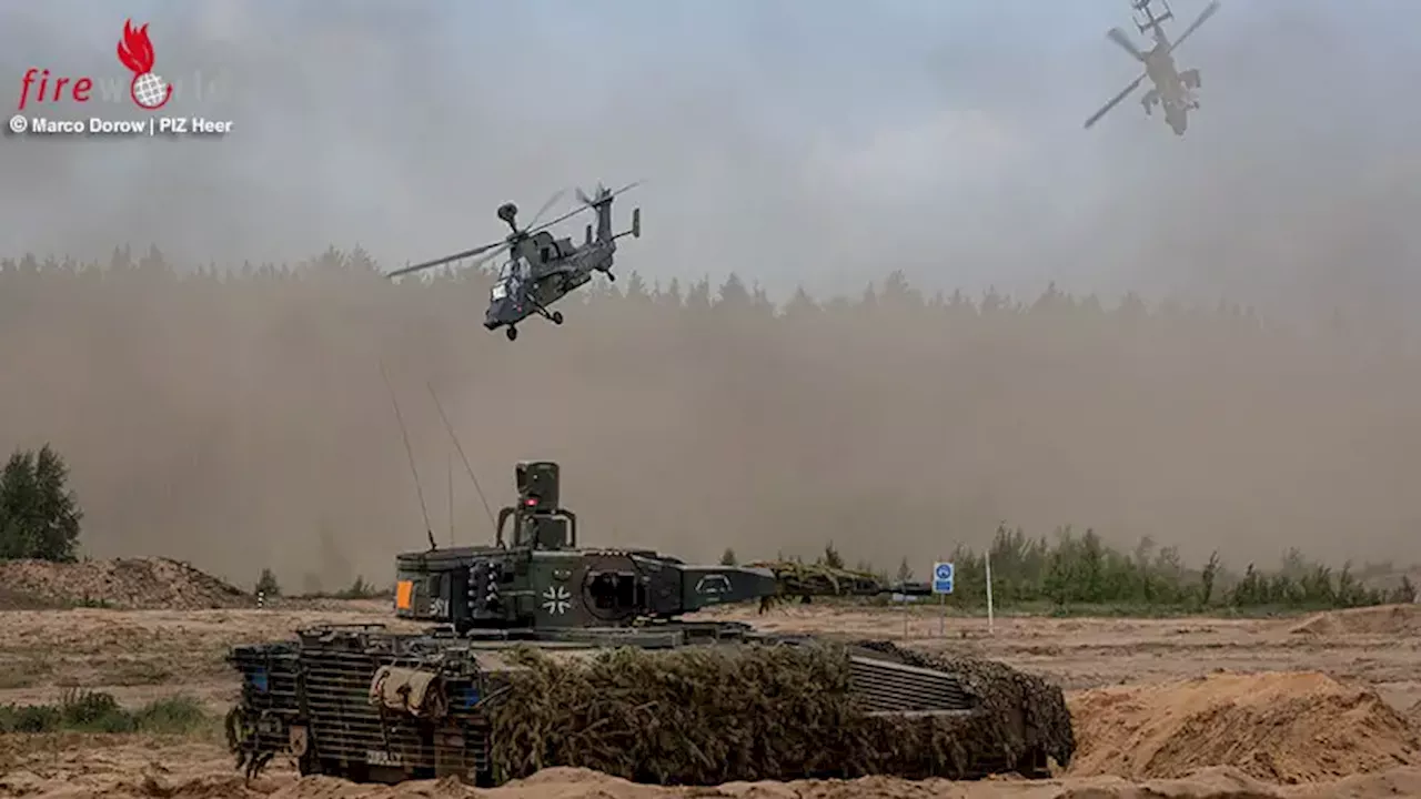 Quadriga 2024: Bundeswehr setzt den Schlusspunkt in Litauen beim größten NATO-Manöver seit dem Kalten Krieg