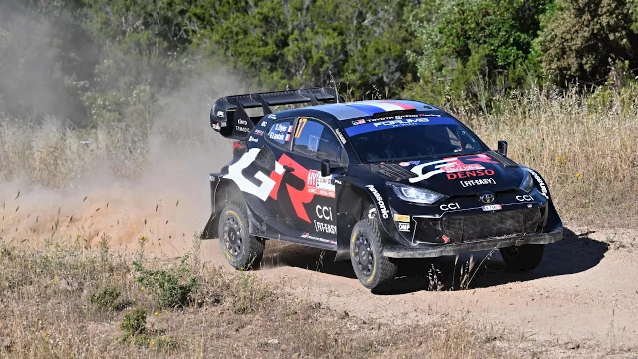 Rally Italia Sardegna, prima tappa: Ogier in testa con la Toyota, la Hyundai insegue