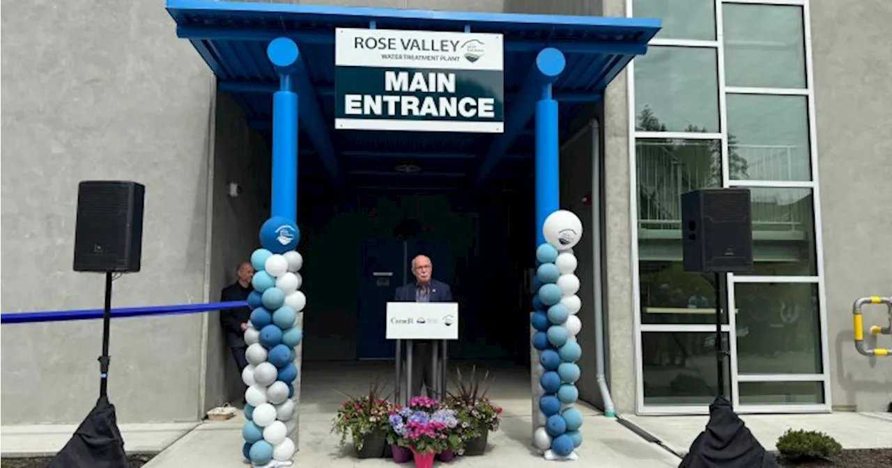 West Kelowna celebrates new Rose Valley Water Treatment Plant