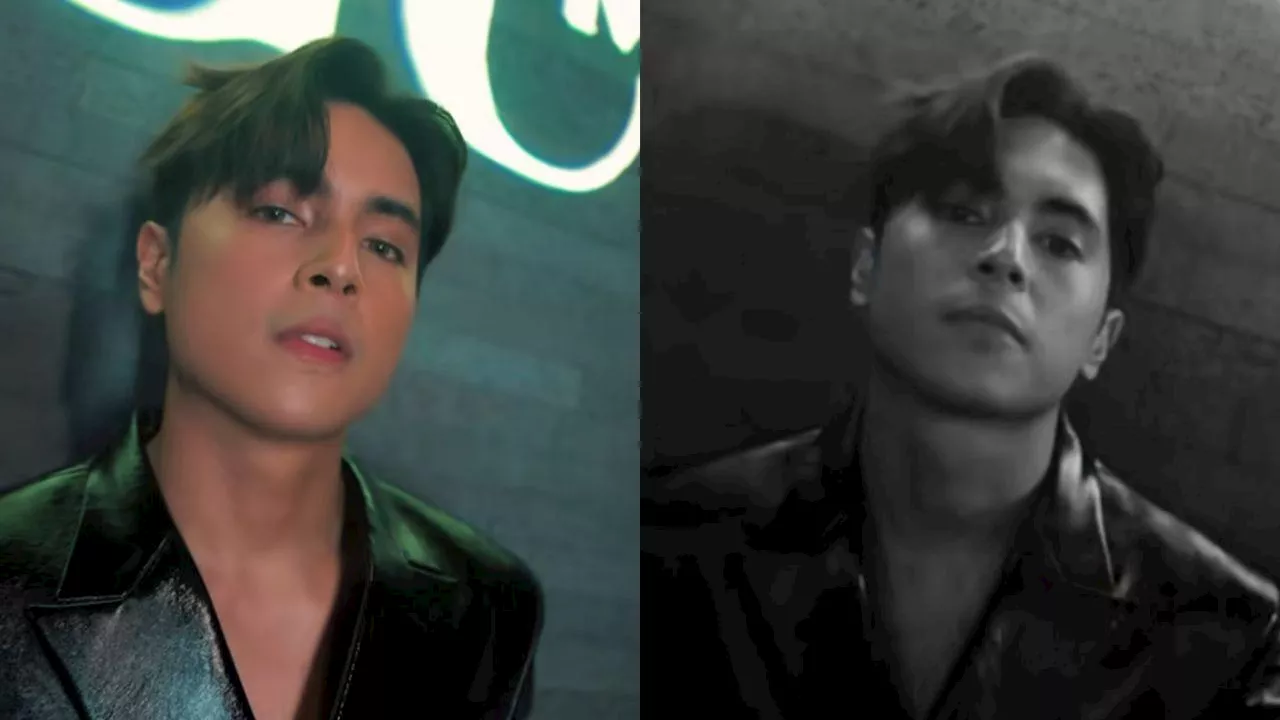 Miguel Tanfelix rocks a leather suit at Vogue Man Philippines launch