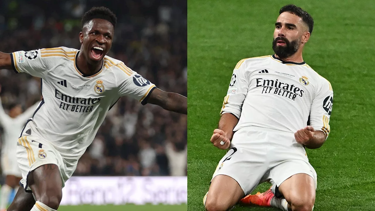 Real Madrid player ratings vs Borussia Dortmund: Los Blancos are inevitable! Dani Carvajal and Vinicius Jr the Champions League final heroes after underwhelming Wembley display