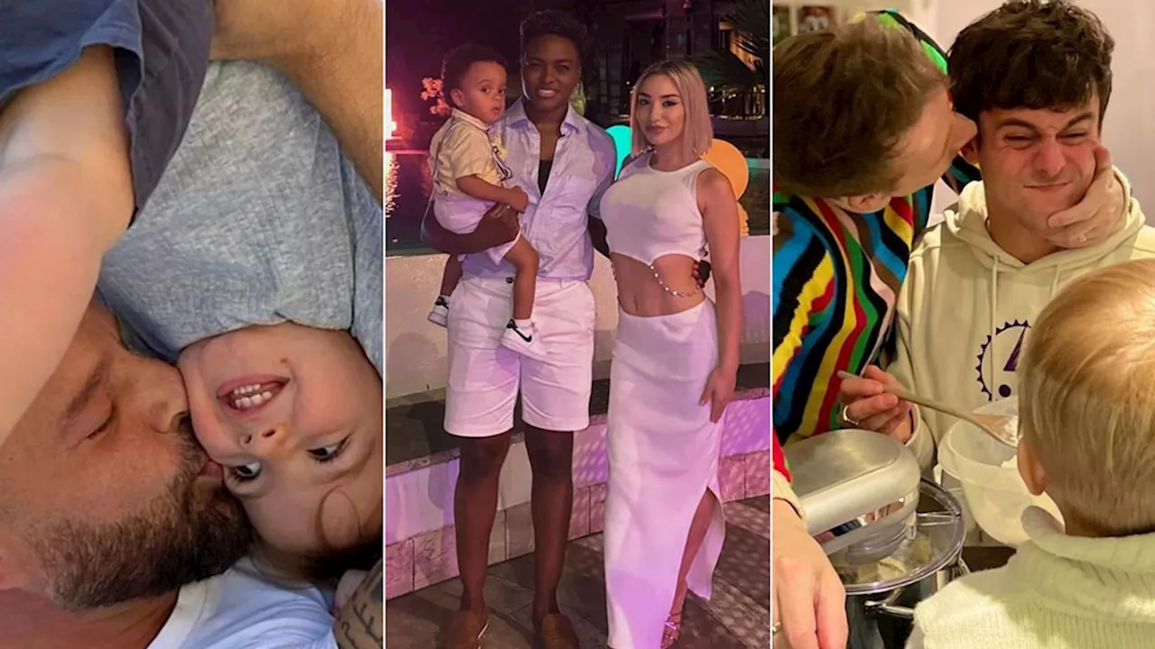 Meet the LGBTQ mums and dads and their adorable children: From Elton John to Tom Daley