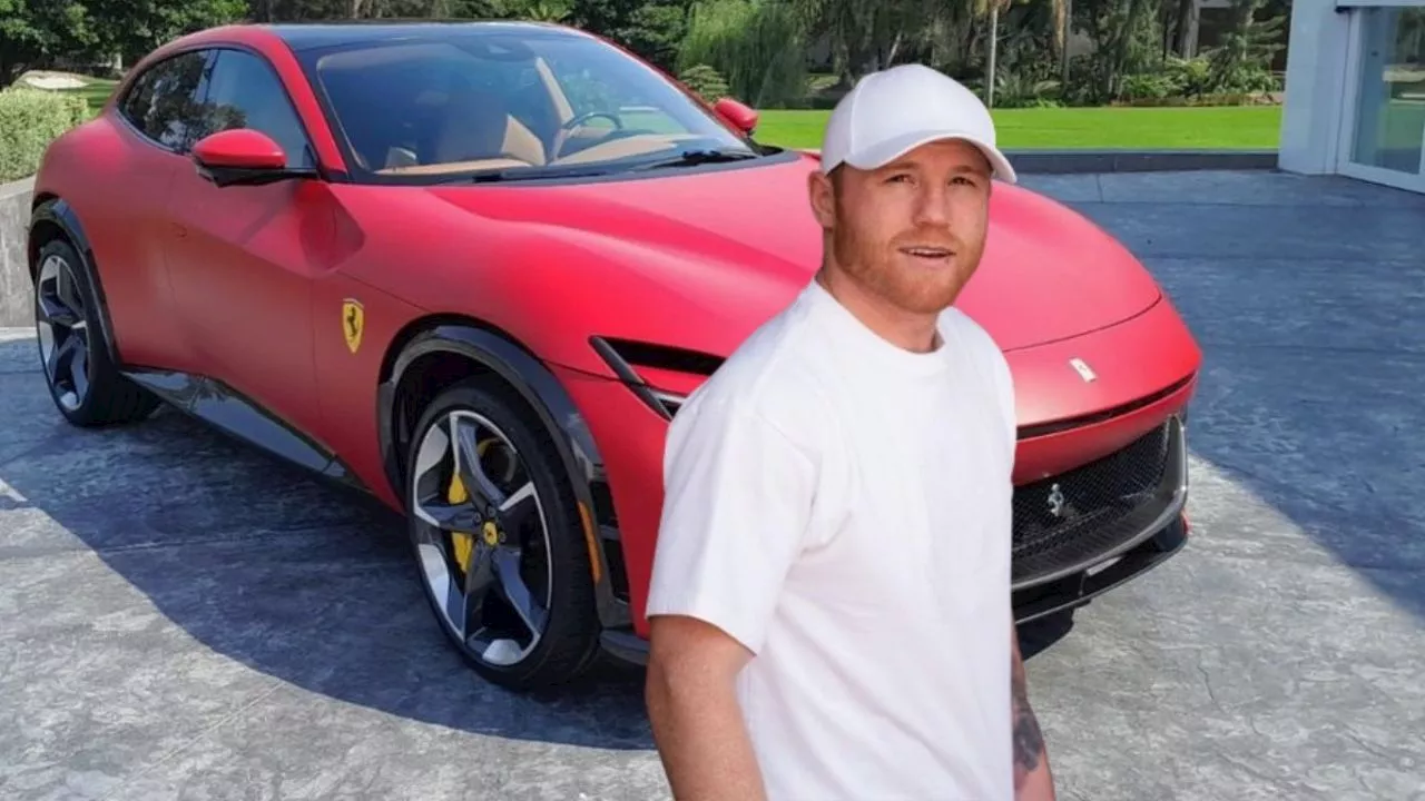 Canelo Alvarez presume su nuevo "juguete" conduciendo por la carretera a toda velocidad