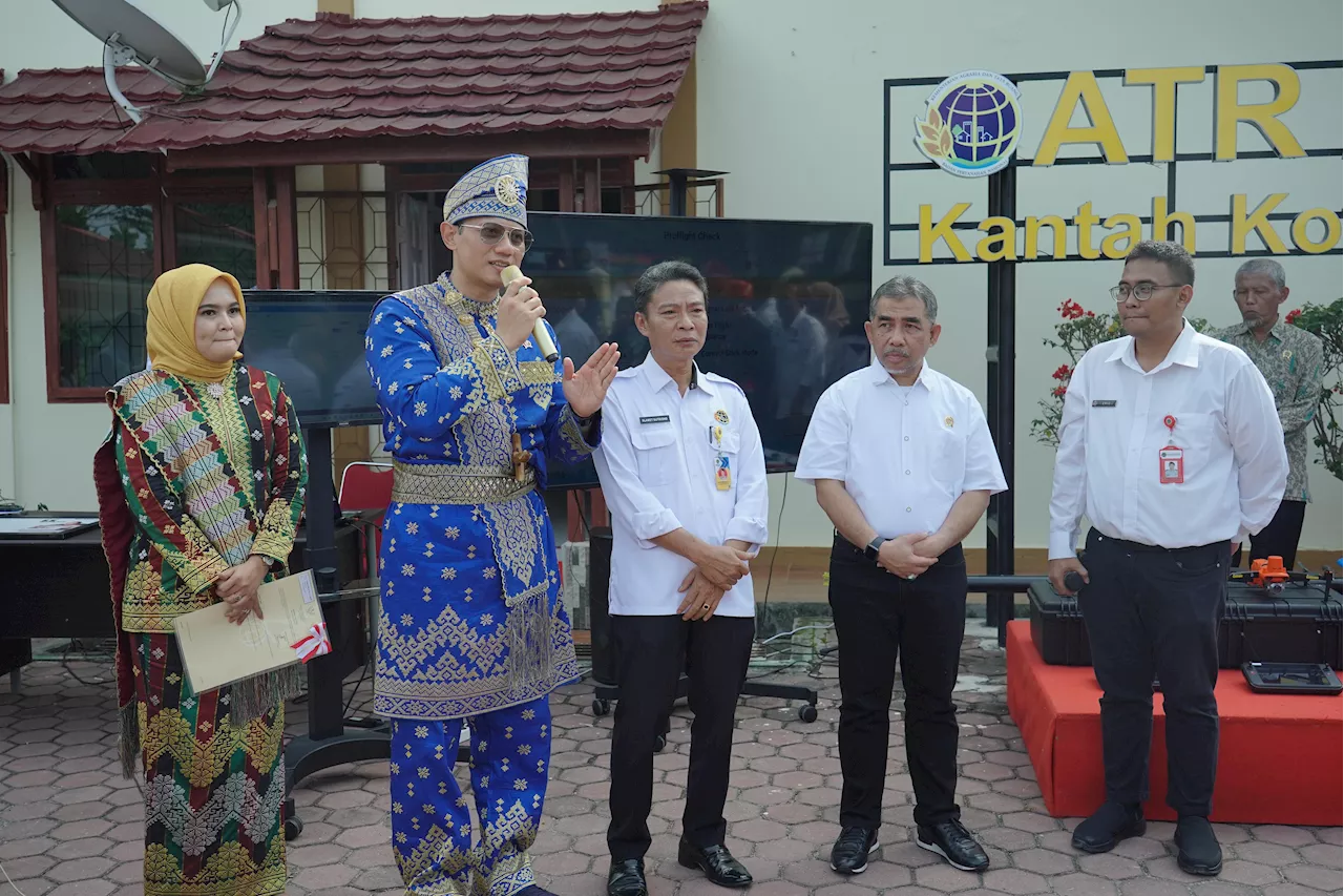 Menteri AHY Tinjau Persiapan Kantor Pertanahan Kota Dumai Menuju Kota Lengkap