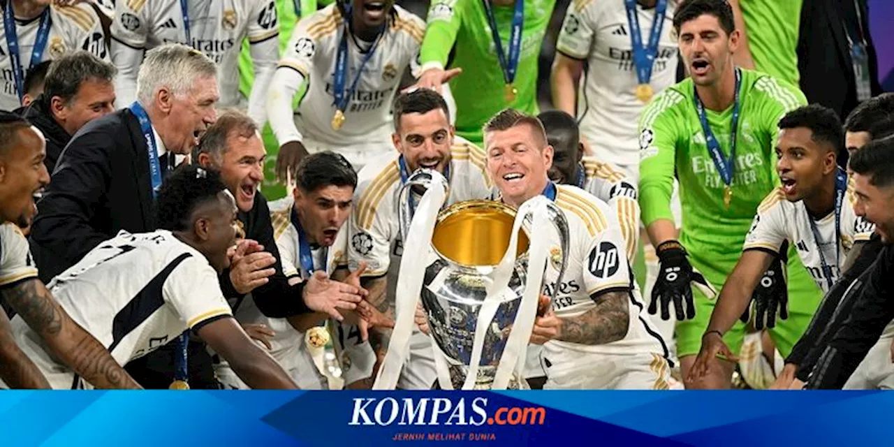 5 Fakta Menarik Madrid Juara Liga Champions: Tanpa Kalah, Rekor Ancelotti