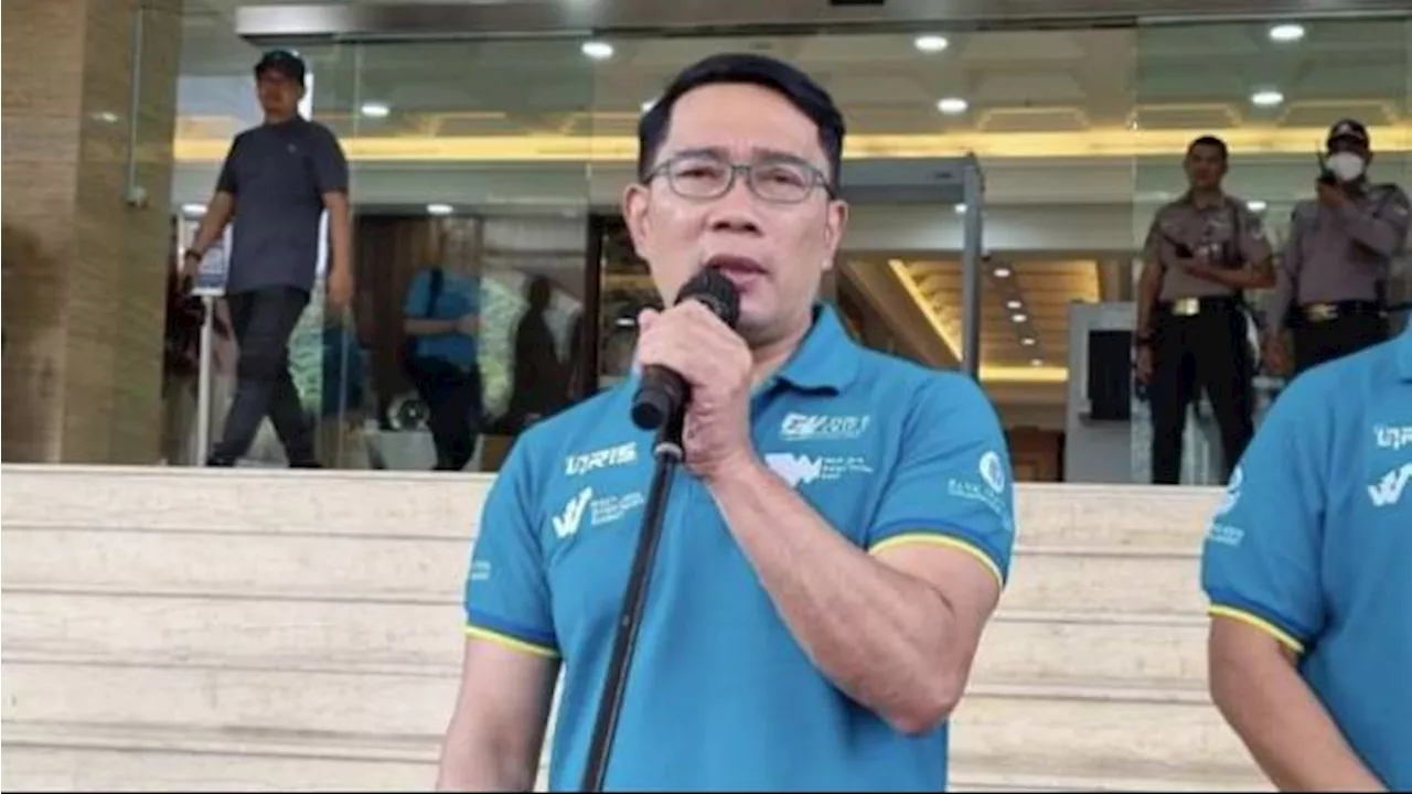 Ridwan Kamil Doakan Budi Djiwandono dan Kaesang, Singgung soal Plot Twist