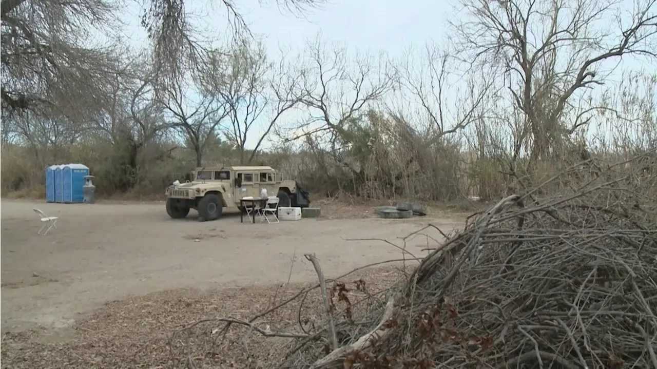 First Texas National Guard troops move into new Eagle Pass base