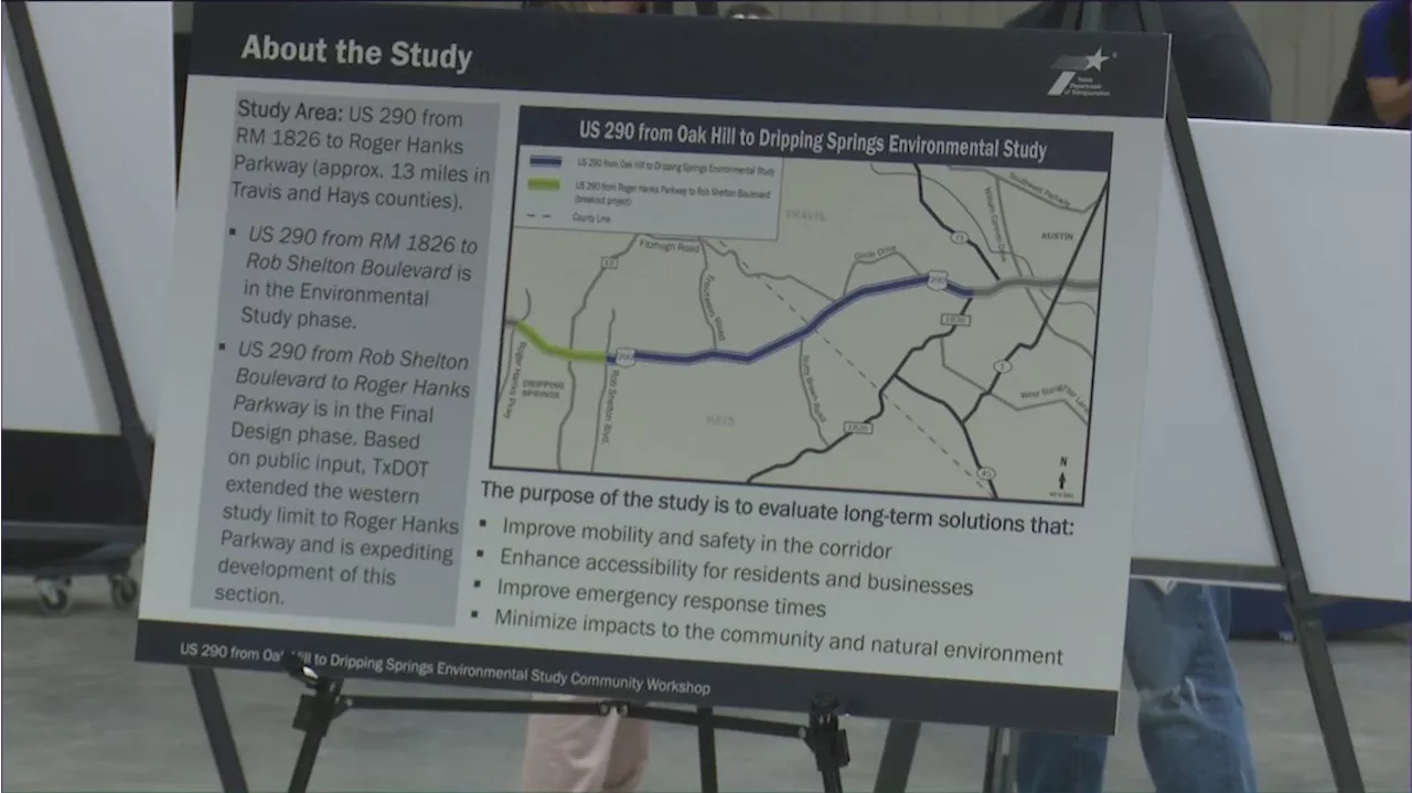 TxDOT proposed road expansion has some Dripping Springs residents upset