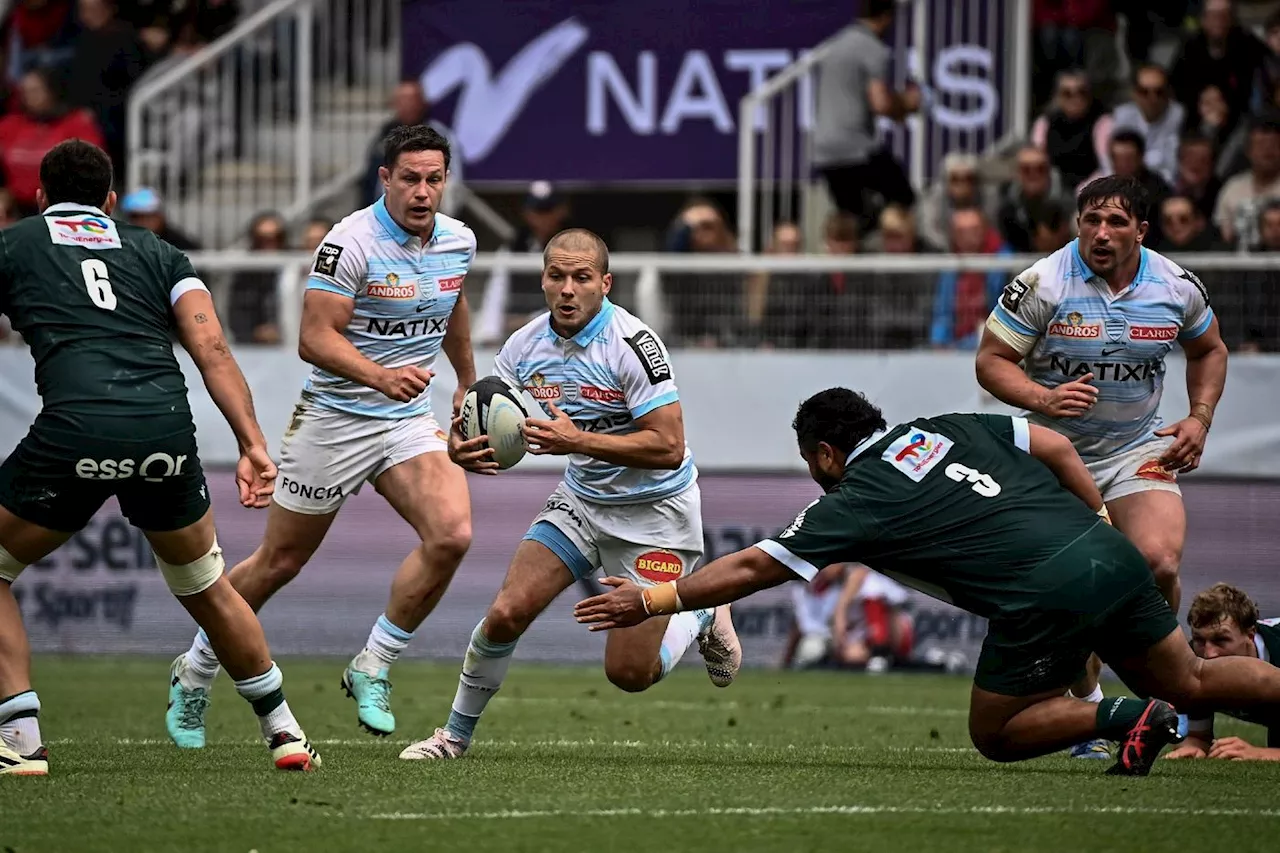 Top 14: le Racing, vainqueur de Pau, se rapproche des phases finales