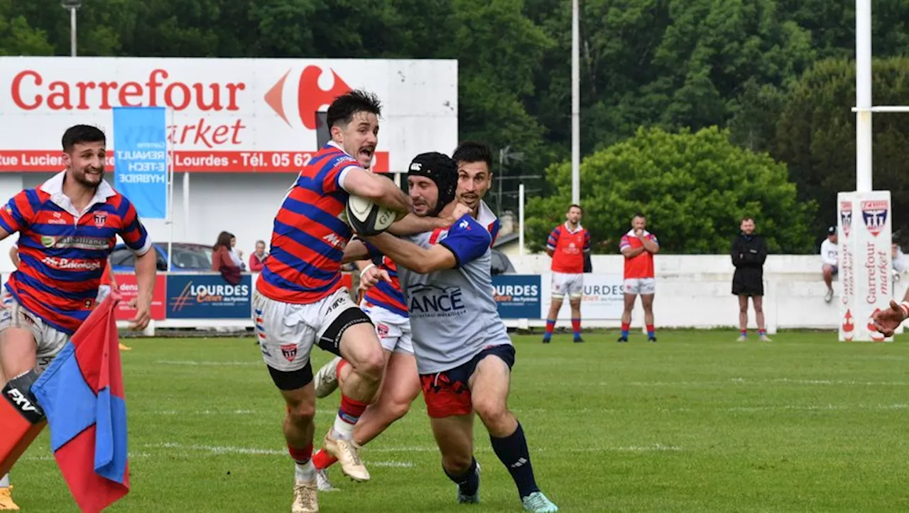 Rugby Amateurs (Fédérale 2) : Lourdes domine, sans briller, Nay et valide sa montée en Fédérale 1