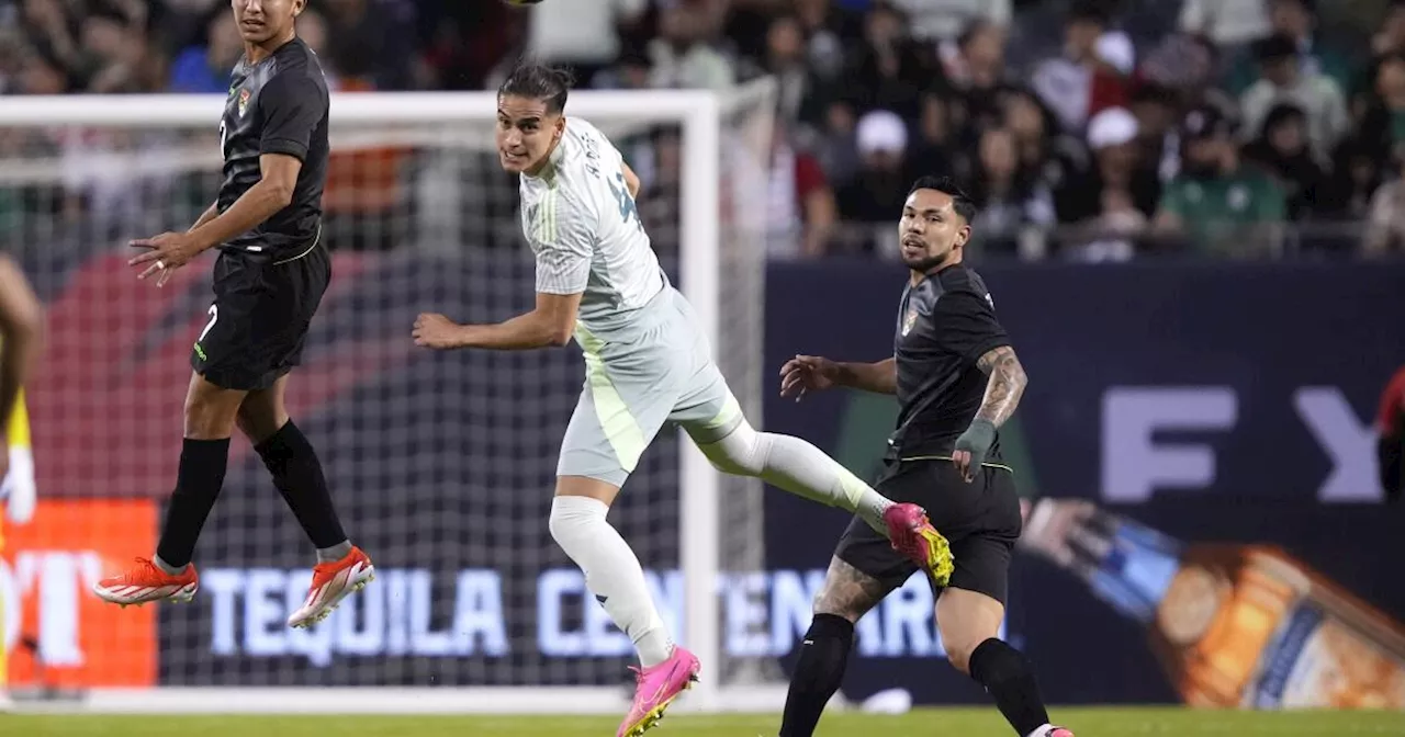 Un México alterno vence a Bolivia en preparación para la Copa América