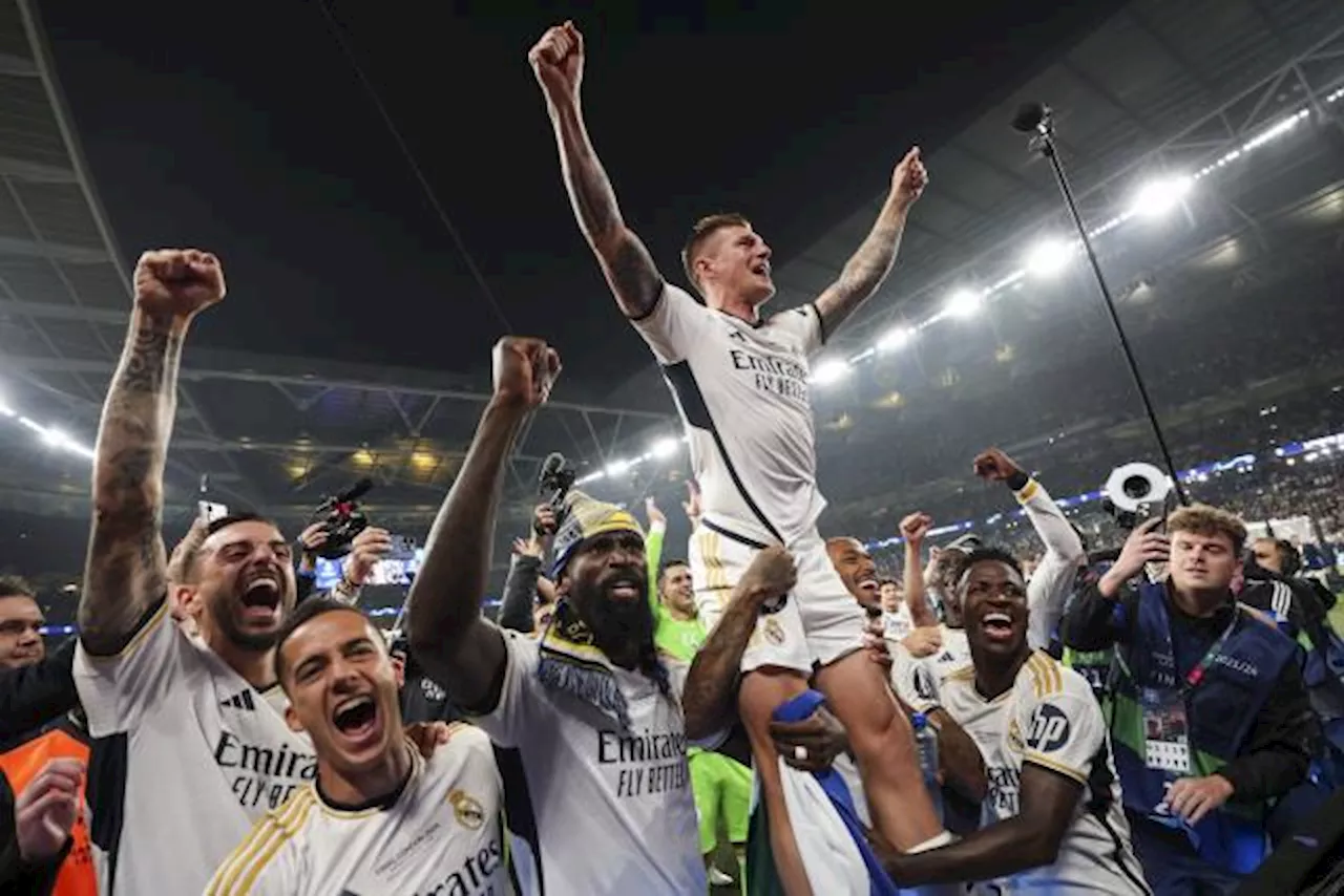 Les photos marquantes de la finale de la Ligue des champions entre le Real Madrid et le Borussia Dortmund