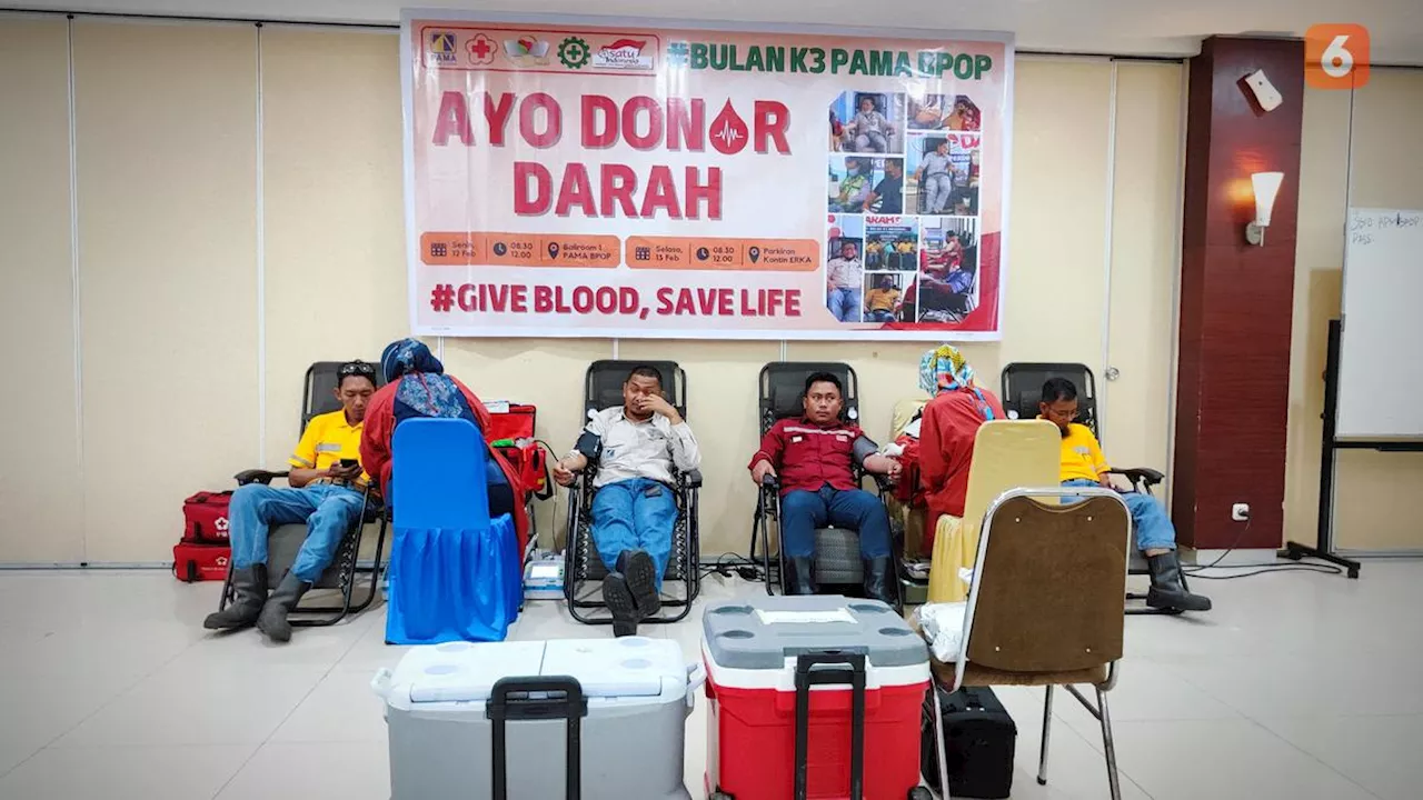 Gelar Donor Darah, PAMA Balikpapan Sumbangkan 78 Kantong Darah ke PMI