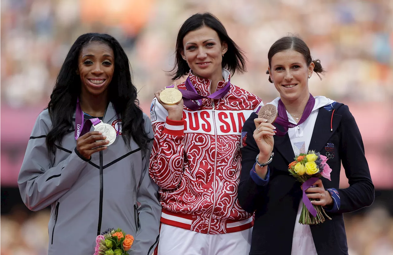 12 years later, American Olympic hurdler Lashinda Demus will get gold medal at ceremony in Paris