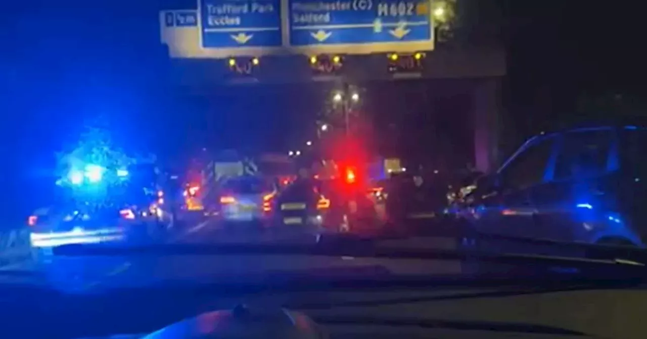  LIVE updates as motorway shut following 'serious crash'