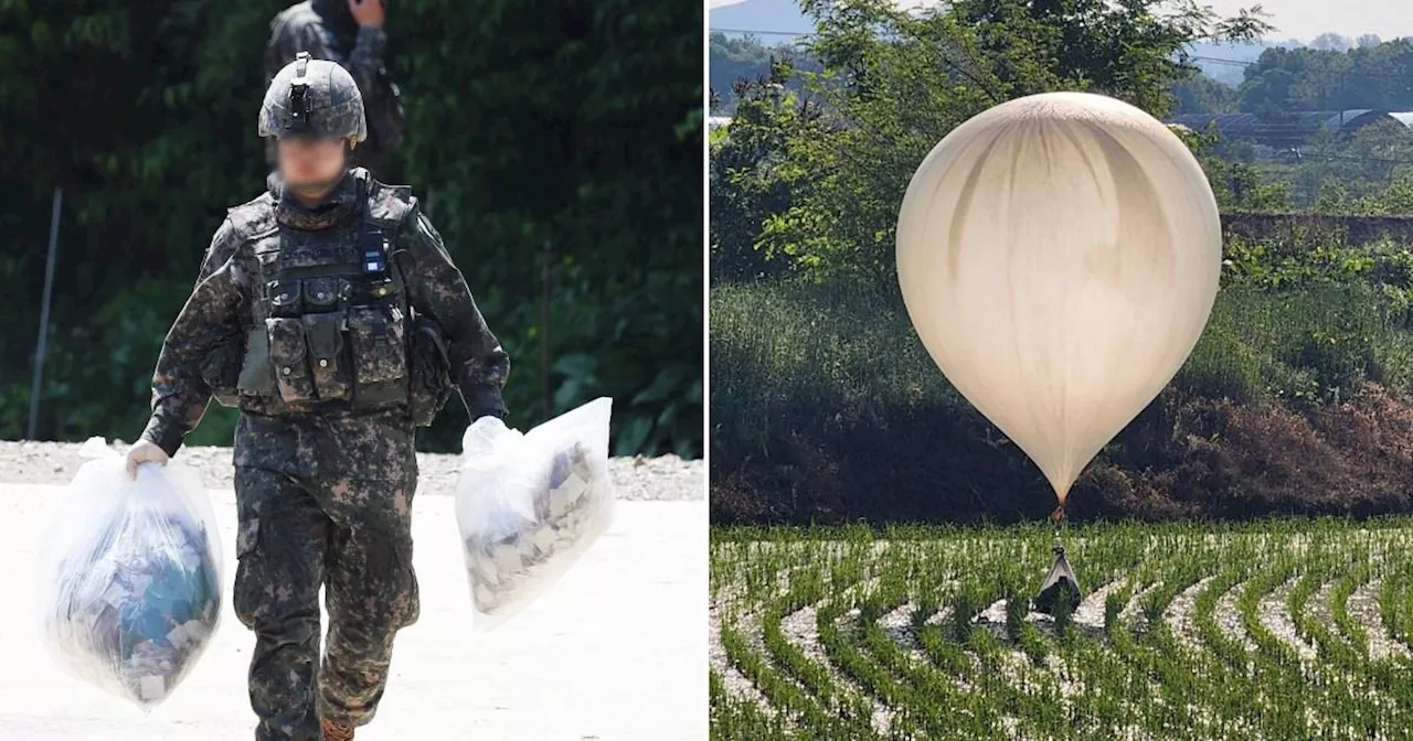 North Korea dumps more excrement-filled balloons on South Korea