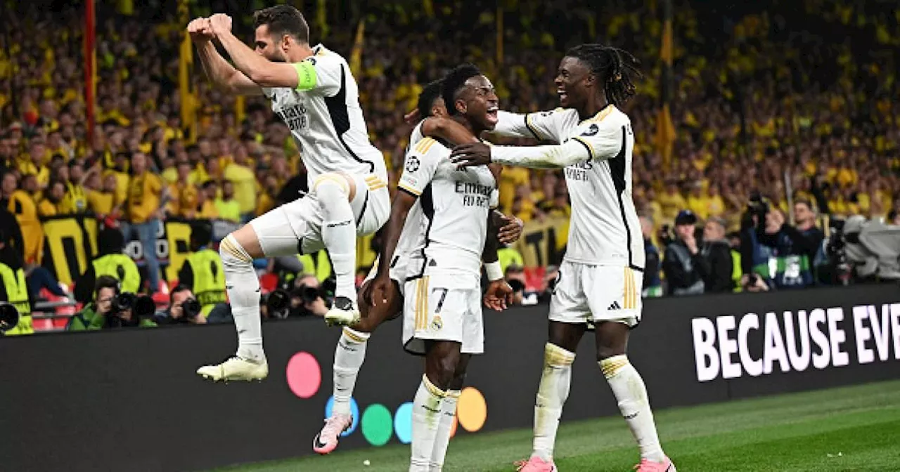 Real Madrid withstand Borussia Dortmund pressure to win Champions League