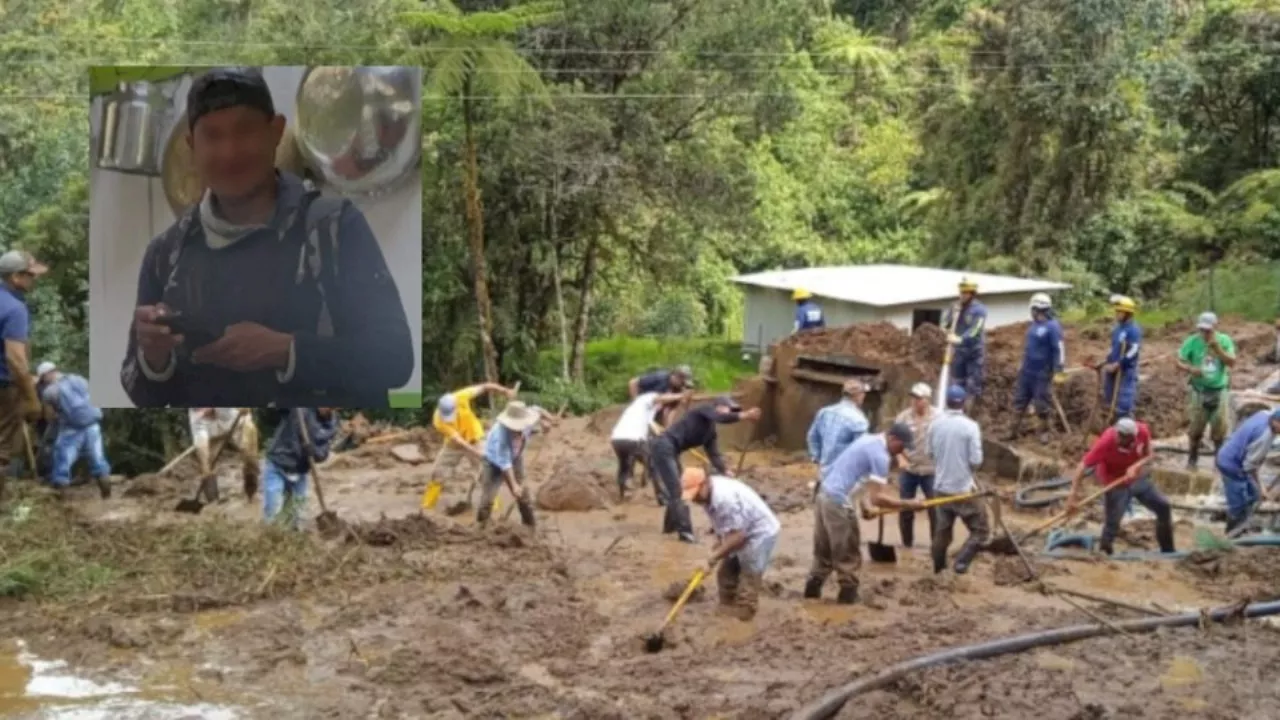 Hallaron sin vida a un hombre desaparecido tras un deslizamiento de tierra en Antioquia