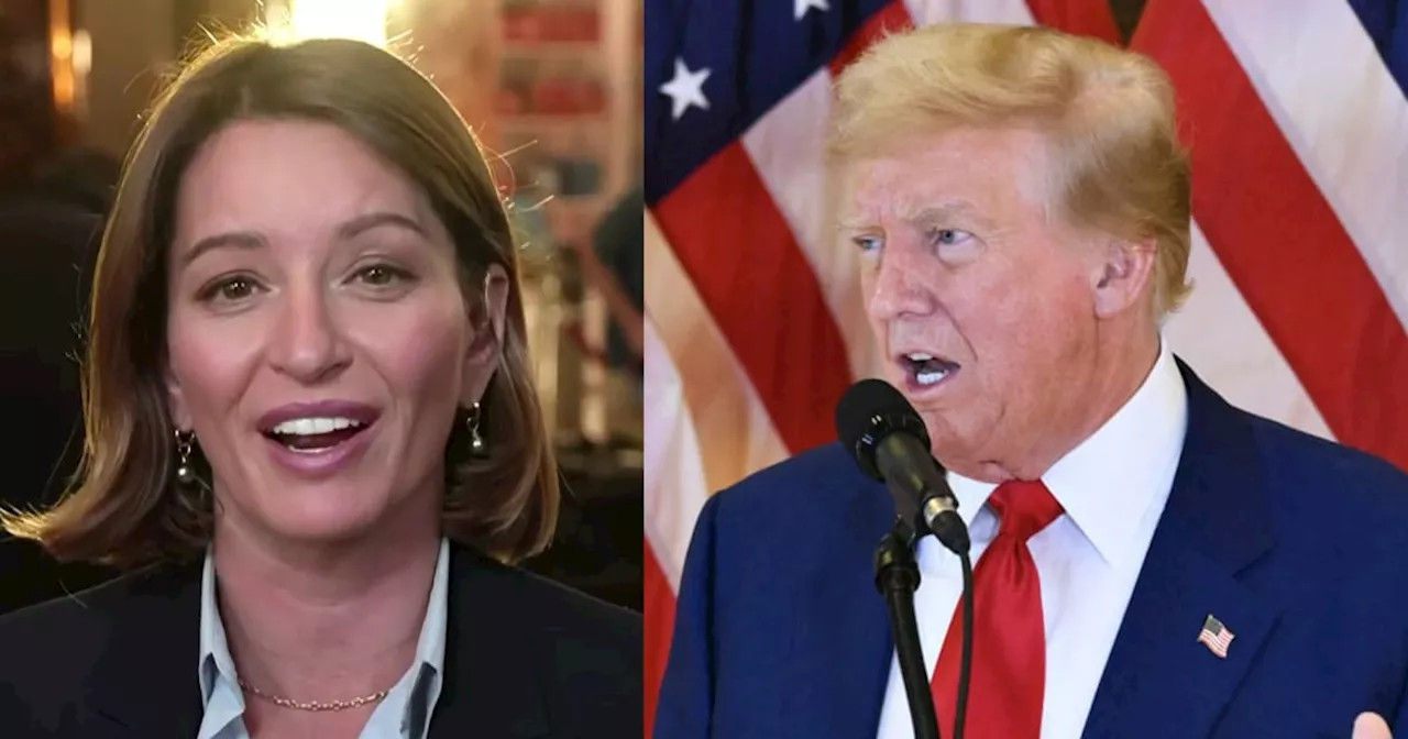 'Conviction has gotten to him': Katy Tur reports from inside Trump Tower