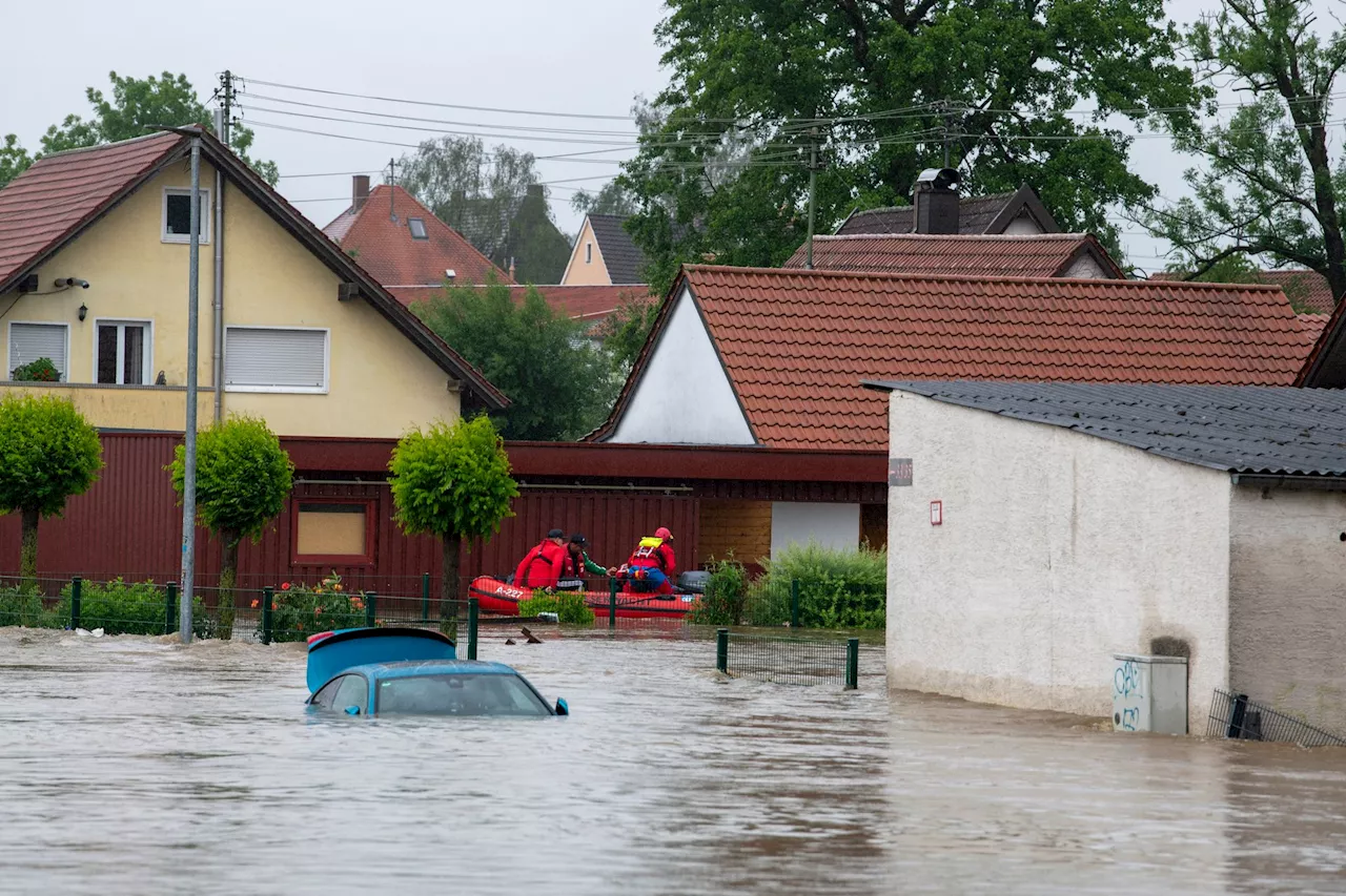 Regen ohne Ende: Süddeutschland kämpft mit Hochwasser