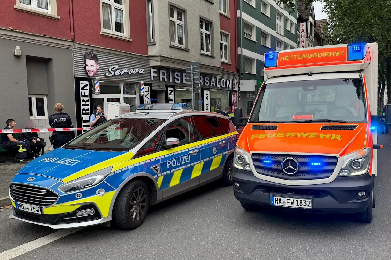 Schüsse und Verletzte in Hagen - ein Täter flieht