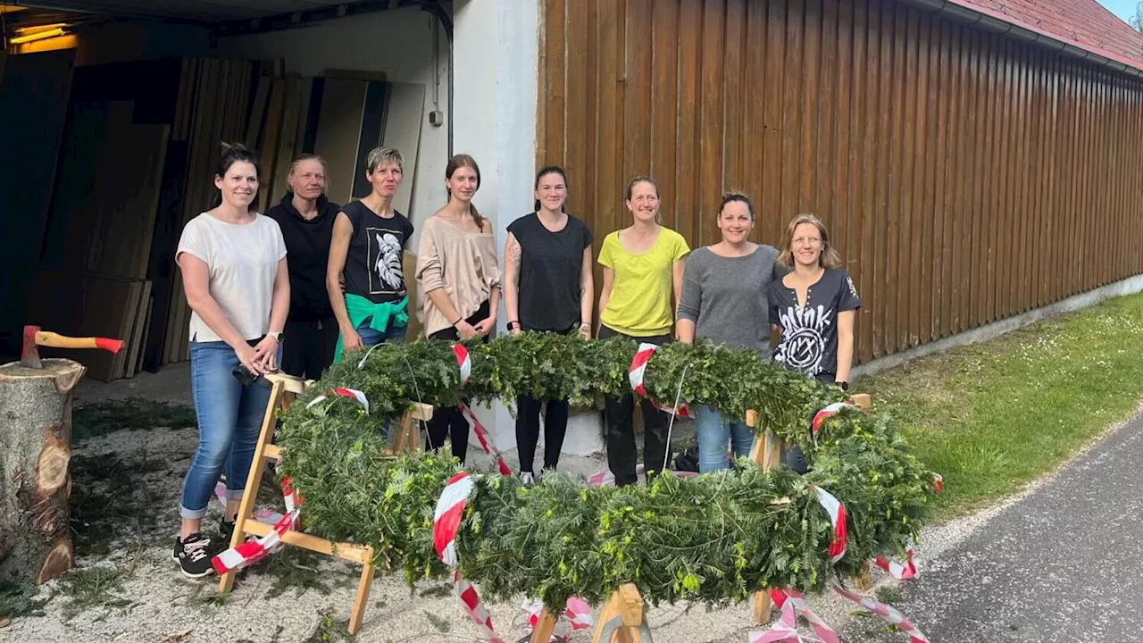 Schrattenbach: Am 8. Juni fällt erstmals der Maibaum