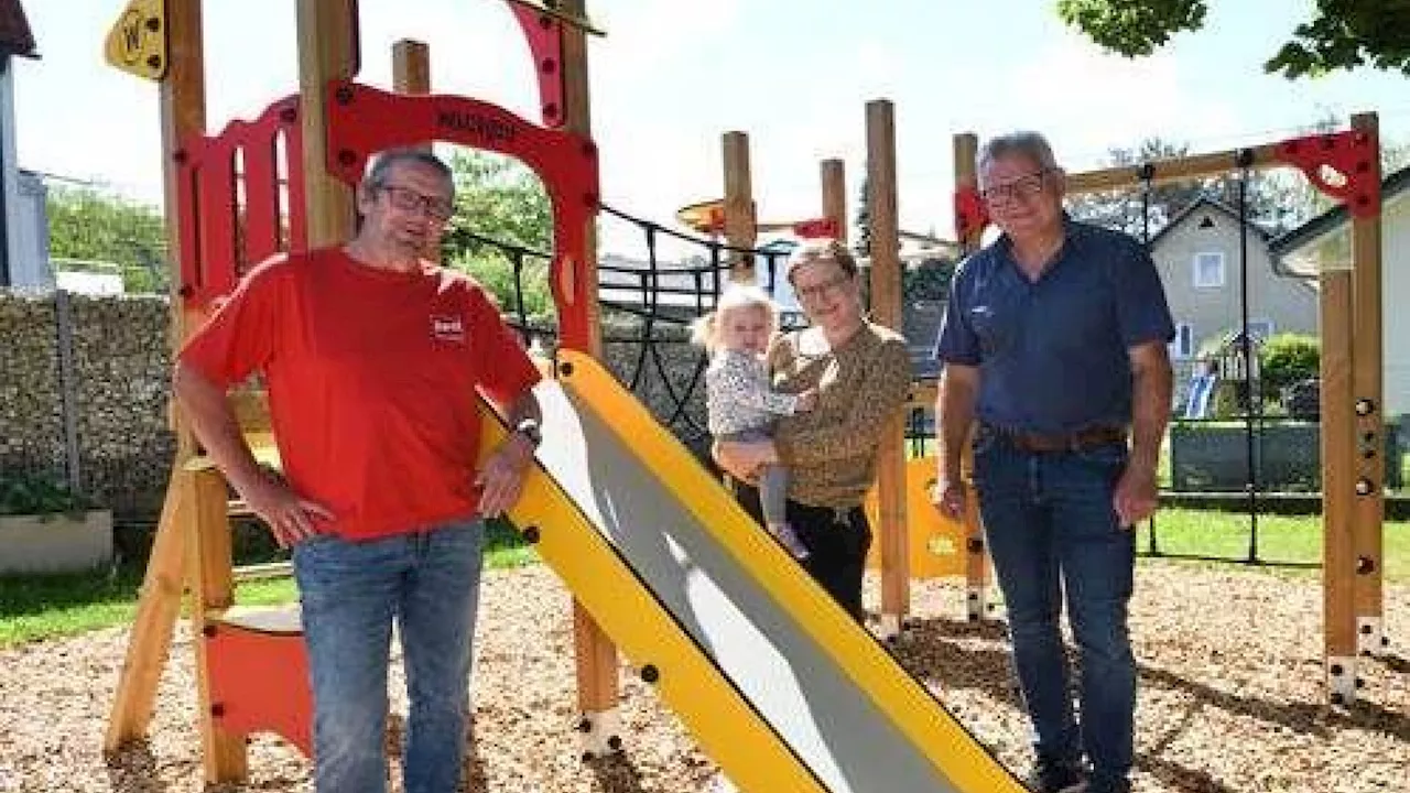 Spielplatz in Ernsthofen reaktiviert