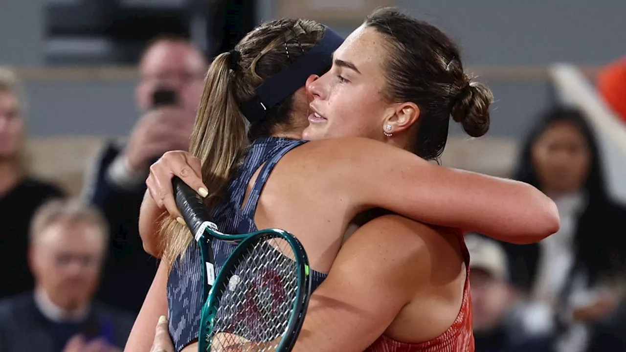 Sabalenka verslaat beste vriendin Badosa, Rybakina nog zonder setverlies