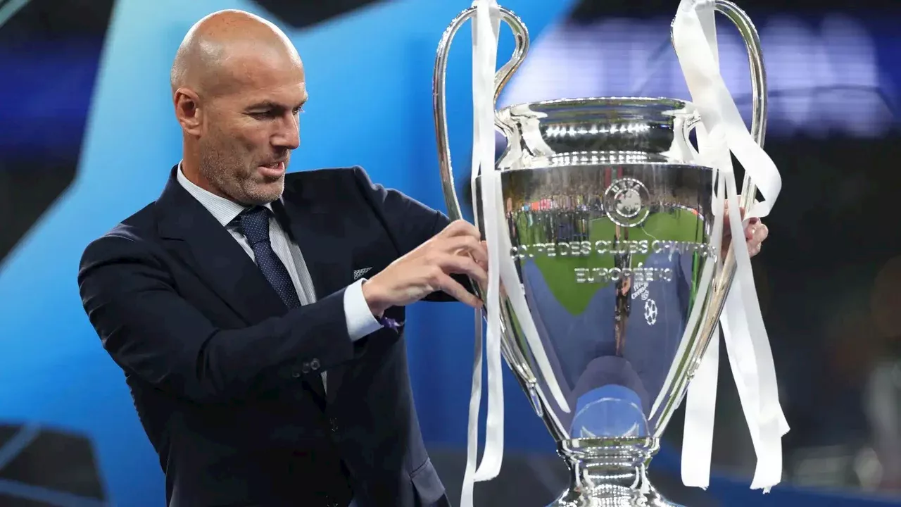 Zidane y la curiosa razón por la que fue tendencia en la final de Champions League