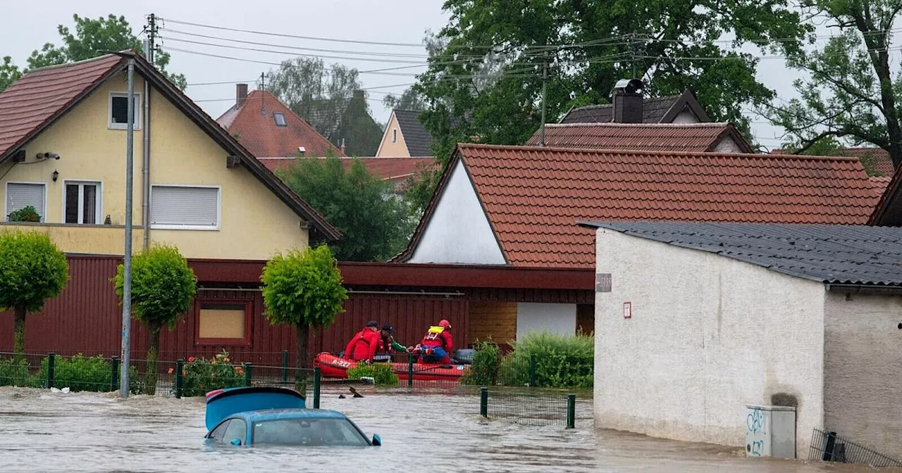 Regen ohne Ende: Süddeutschland kämpft mit Hochwasser