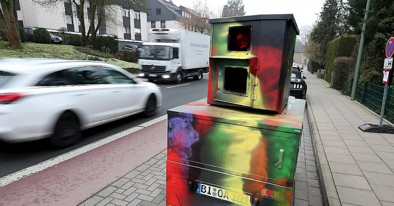 Tempokontrollen: An mehr als 40 Bielefelder Straßen wird ab Montag geblitzt