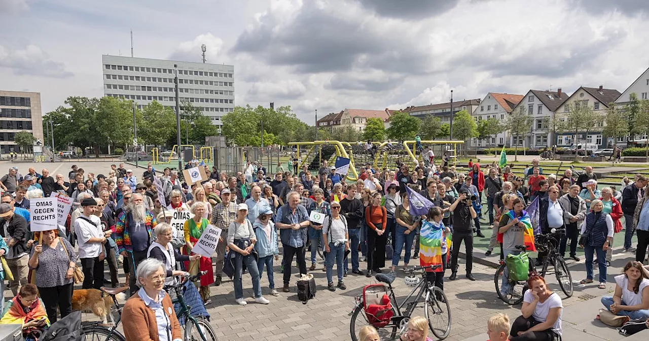 Vor der Europawahl: Streik fürs Klima und die Demokratie in der Bielefelder City