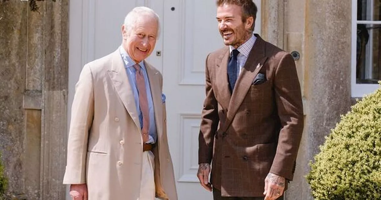 David Beckham and King Charles share jokes as ex-footballer handed huge role