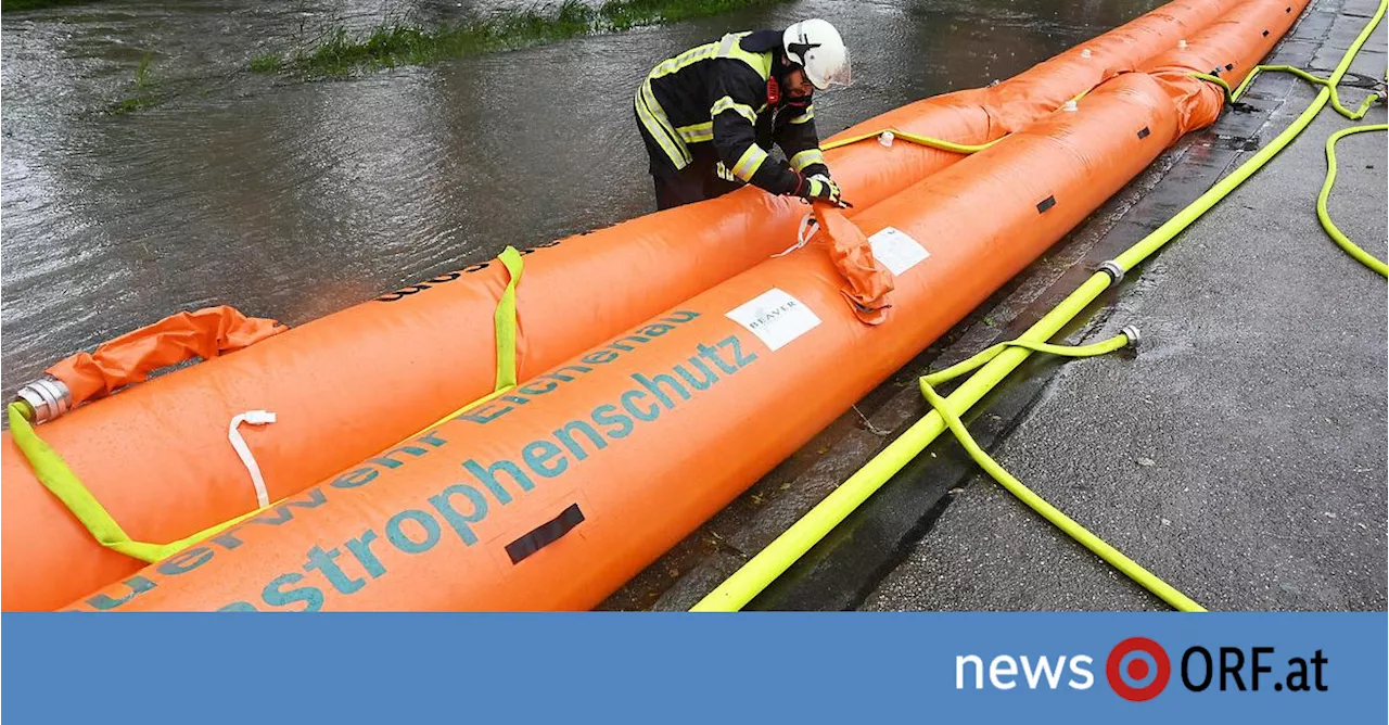 Süddeutschland: Dauerregen und Jahrhunderthochwasser